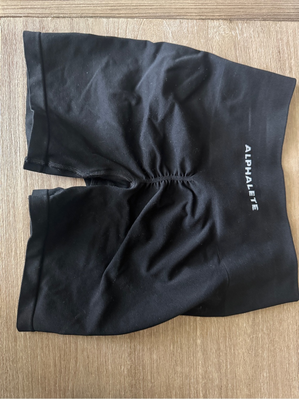 Alphalete Black Athletic Compression Shorts